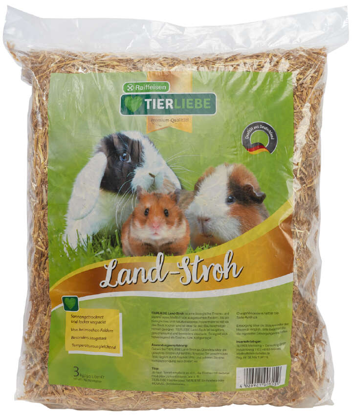 TIERLIEBE Land-Stroheinstreu